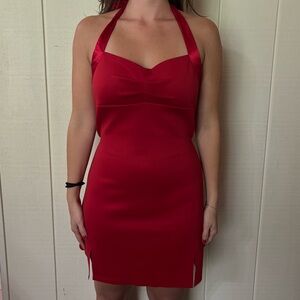 Maem Disko Babydoll Dress in Red Size 10 US/14 AU
